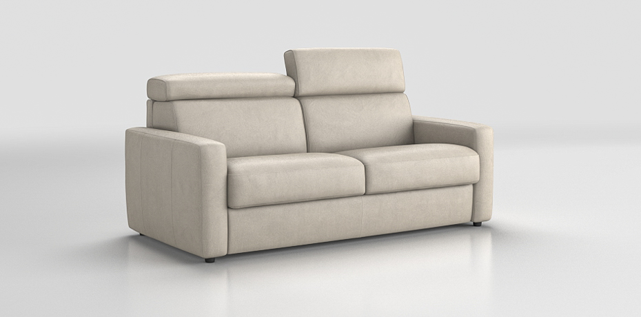 Mesolino - 3 seater sofa bed slim armrest